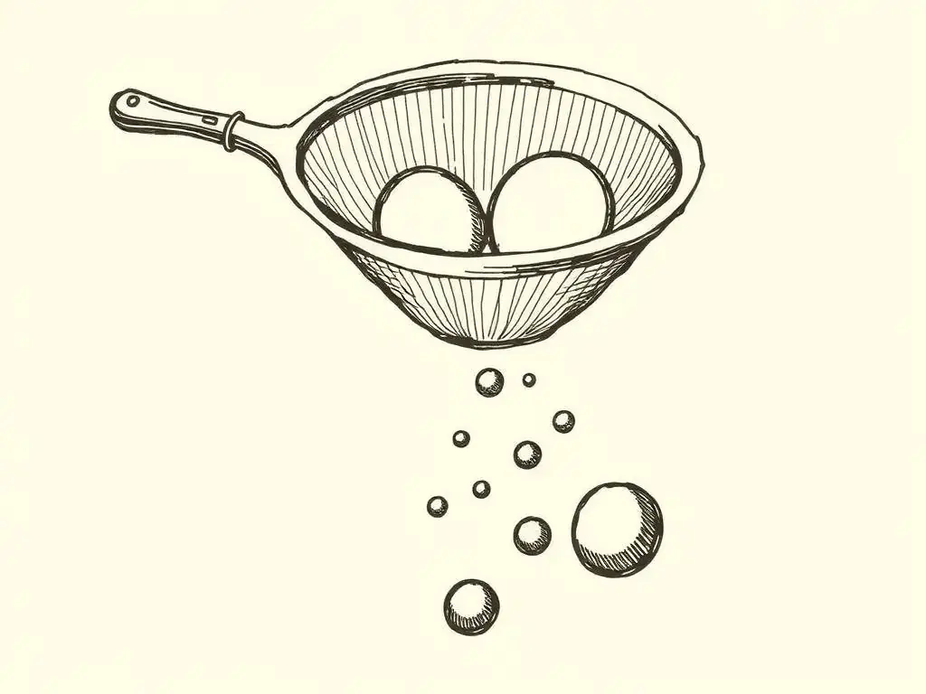 Ink sketch of a qualification filter